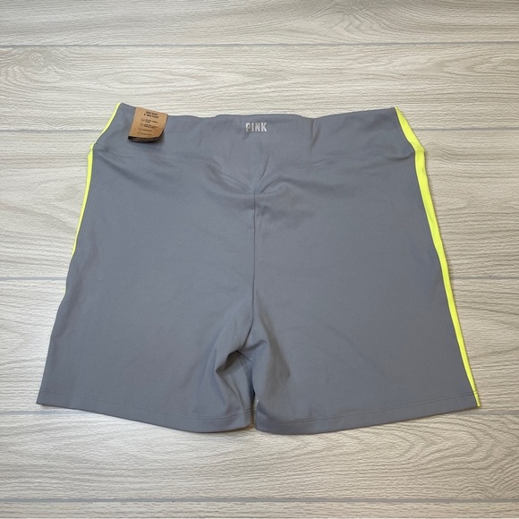 Pink Active Soft Ultimate High Waist 6” Biker Shorts Gray Women’s Size XXL New - Picture 4 of 15